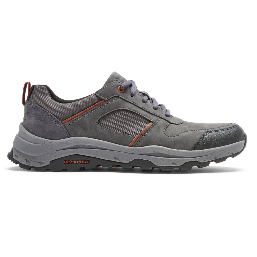 Rockport Men's Xcs Pathway Waterproof Ubal Trekker Sneakers - Grey - USA (3564MWTSX)